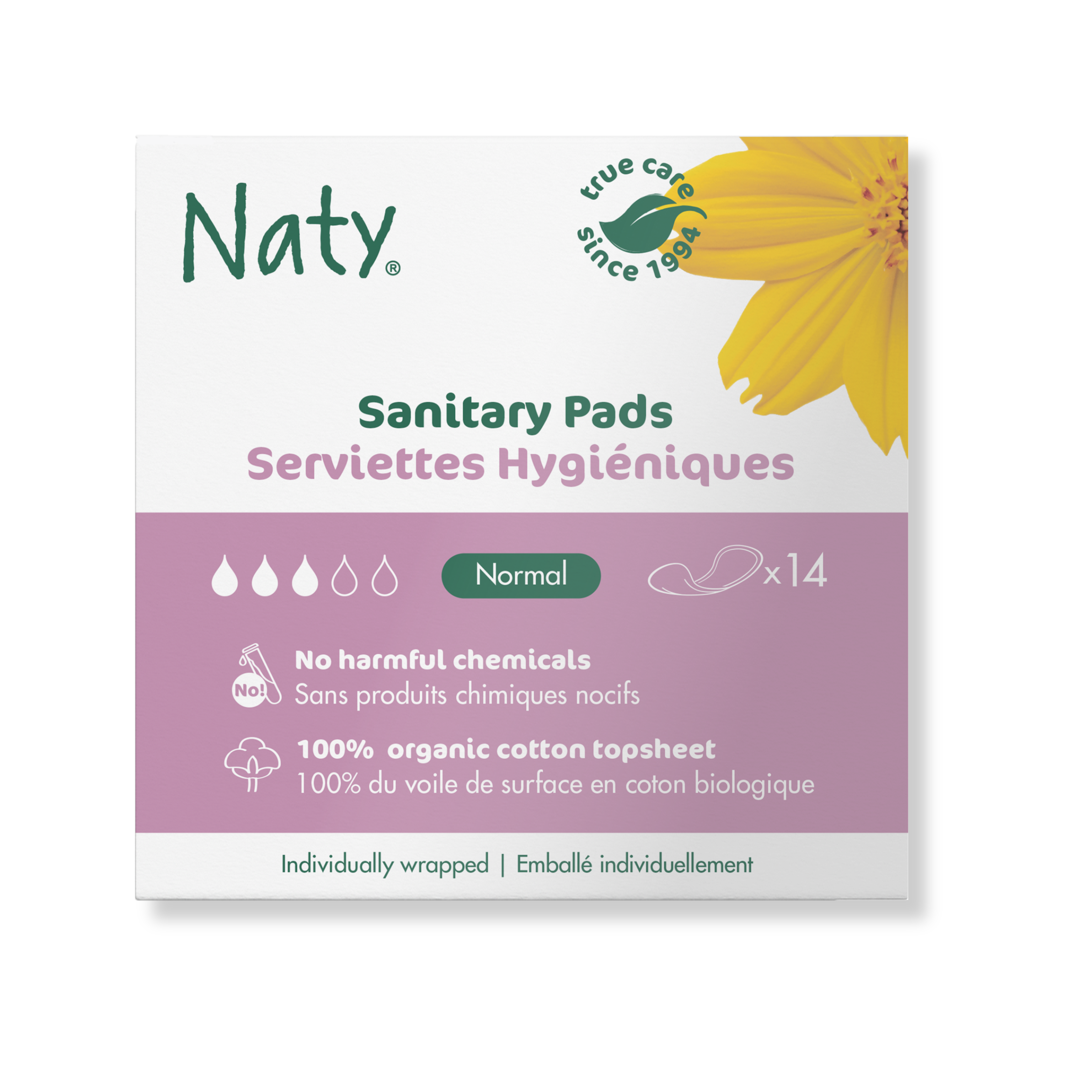 Sanitary Pads (Normal), , large, Eco by Naty